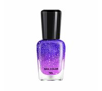 Esmalte de uñas con cambio de temperatura de color de mil colores, secado rápido, gradiente, graso, frío y cálido, decoloración, 7 ml, color blanco (L, talla única)