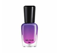 Esmalte de uñas con cambio de temperatura de color de mil colores, secado rápido, gradiente, graso, frío y cálido, decoloración, 7 ml, color blanco (C, talla única)