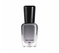 Esmalte de uñas con cambio de temperatura de color de mil colores, secado rápido, gradiente, graso, frío y cálido, decoloración, 7 ml con polvo (E, talla única)