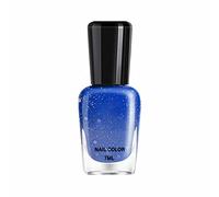 Esmalte de uñas con cambio de temperatura de color de mil colores, secado rápido, gradiente, graso, frío y cálido, decoloración, 7 ml, color blanco (J, talla única)