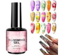 Esmalte de uñas de gel floreciente - gel de uñas floreciente | 15 ml de mujeres lideradas por UV Bloomiing esmalte | Gella de la uña de acuarela de larga duración para viajes al aire libre viaje