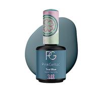 Esmalte de uñas de gel Pink Gellac 15 ml para lámpara LED UV | 348 Teal Blue Azul Vegano Fórmula SIN HEMA
