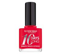 Esmalte de uñas deborah 10 days long en870 coral red 11 ml / larga du
