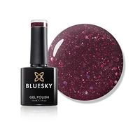 Esmalte de uñas en gel Bluesky, divertido, FW1916, brillo rosa, 10 ml (requiere secado bajo lámpara UV/LED)