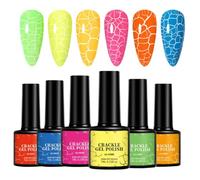 Esmalte De Uñas En Gel Craquelado Larga Duración Anti-Descamación