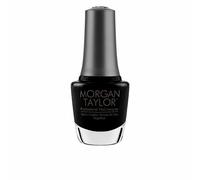 Esmalte de uñas - MORGAN TAYLOR - Sombra Negra - Color Negro - Inspirado en gemas - Esmalte profesional
