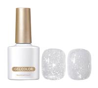 Esmalte de uñas reflectante, esmalte de uñas Glitter Gel | Esmalte de gel reflectante de larga duración,10 ml de suministros de manicura para niñas, decoraciones de para hogar, vacaciones, baile