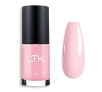 Esmalte de uñas rosa de secado rápido, esmalte de uñas de larga duración a base de agua, no tóxico, color rosa brillante con acabado cremoso para manicura en casa o como regalo para mujeres (rosa)