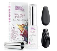 Esmalte de uñas semipermanente para nail art y manicura francesa 10 ml - esmalte de uñas con lámpara permanente colores de gel UV con pincel de alta precisión! (13. Efecto Mate)
