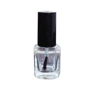 Esmalte de uñas vacío de 3/5/10/15 ml, botella de vidrio transparente, portátil, contenedor de gel UV, caja de almacenamiento rellenada, cuadrado, redondo, tubo de maquillaje, kit de uñas, juego de