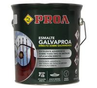 Esmalte directo sobre galvanizado Galvaproa. 4 L. Pintar galvanizado sin necesidad de imprimación.