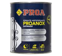 Esmalte directo sobre óxido antioxidante Proanox. Blanco. 750 ML. Esmalte antioxidante para metales sin necesidad de imprimación. Exterior e interior.