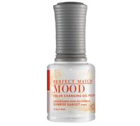 Esmalte en gel LeChat Perfect Match Mood Sunrise Sunset de 0.500 onzas (MPMG03)