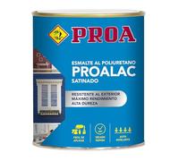 Esmalte Laca al poliuretano Proalac. Gris perla. 750 ML. Pinta tus muebles de cocina, radiadores, madera o metales con la máxima calidad. Valido para interior y exterior. Proa.