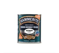 Esmalte para metal Hierro y Óxido (Blanco, 750 ml, Efecto satinado)