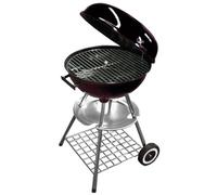 Esmalte Parrilla Redonda Carro Rollgrill Asar de Jardín Resistido Barbacoa Nuevo