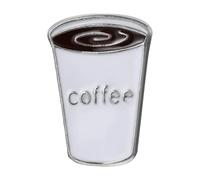 Esmalte Pin Filtro Café Serie Con Solapa Decoración Para Ropa, Normal, Metal no precioso