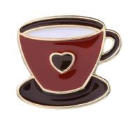 Esmalte Pin Filtro Café Serie Con Solapa Decoración Para Ropa, Normal, Metal no precioso