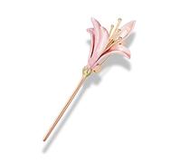 Esmalte Púrpura Pon de flores de broche de margarita amarilla para mujeres Insignia para fiestas de hojas de girasol