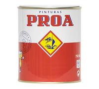 ESMALTE SINTÉTICO MATE PROA. Negro RAL 9005. 125 ML.