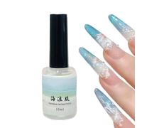 Esmalte Top Coat para uñas | 15 ml fijador Top Coat de larga duración con pintura de - Gel Onda para uñas - para novia, esposa, amiga, hermana, hija, viaje, casa, al aire libre o escuela