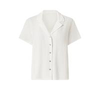 ESMARA® Blusa de muselina para mujer (blanco, S(38/40))