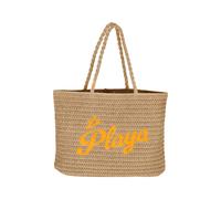ESMARA® Bolsa de playa (marrón/amarillo)