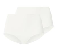 ESMARA® Bragas cortadas con láser para mujer, 2 unidades. (beige, S(36/38))