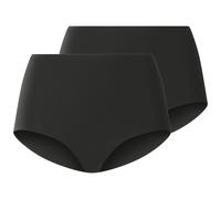 ESMARA® Bragas cortadas con láser para mujer, 2 unidades. (negro, S(38/40))