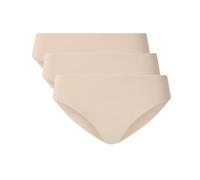 ESMARA® Braguitas de corte láser para mujer pack de 3 (beige, M(42/44))