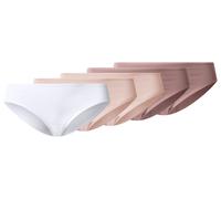 esmara® Braguitas para mujer para tallas grandes pack 5 (dunkelrosa/hellrosa/weiß, XXL(54/56))