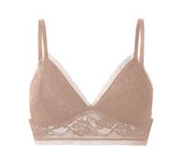 ESMARA® Bralette de encaje para mujer (beige, L(46/48))
