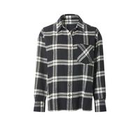 ESMARA® Camisa de franela oversize para mujer (negro, M (40/42))