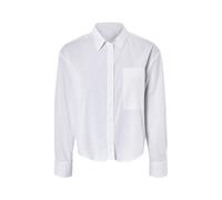 ESMARA® Camisa de mujer, hombros caídos y pliegue caja (blanco, 42)