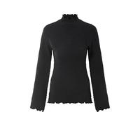 ESMARA® Camiseta de manga larga para mujer (negra, L (44/46))