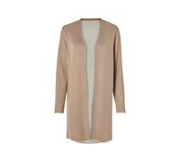 ESMARA® Cárdigan de punto fino para mujer, de corte holgado. (beige, M(42/44))