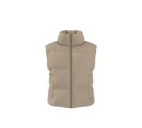 ESMARA® Chaleco acolchado de mujer (beige, XS(32/34))