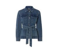 ESMARA® Chaqueta vaquera de mujer, con hombros caídos de moda. (Azul, 34)