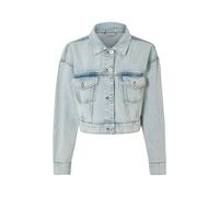 ESMARA® Chaqueta vaquera de mujer, con hombros caídos de moda. (Azul claro, 46)