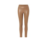 ESMARA® Leggings efecto cuero para mujer (marrón, 38)