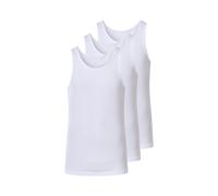 esmara Men Camisetas de canale fino para hombre pack 3 unidades (Weiß, 6/L)