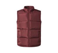 ESMARA MEN Chaleco acolchado para hombre (rojo oscuro, S (44/46))