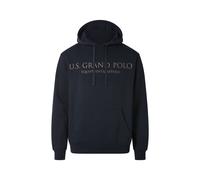 ESMARA MEN U.S. Grand Polo x Esmara Sudadera con capucha para hombre (azul marino, XL (56/58))