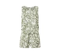 esmara® Mono de lino para mujer (Grün/Weiß, 42)