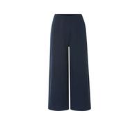 ESMARA® Pantalón ancho de mujer con estructura crinkle. (azul marino, S (36/38))