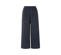 ESMARA® Pantalón ancho de mujer, con textura arrugada. (azul marino, XS(34/36))