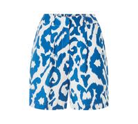 ESMARA® Pantalón corto para mujer (azul/estampado, 44)