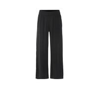 ESMARA® Pantalón palazzo de mujer, pierna ancha. (negro, XS(34/36))