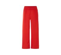 ESMARA® Pantalón palazzo de mujer, pierna ancha. (rojo, XS(34/36))