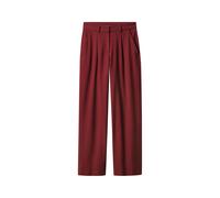ESMARA® Pantalón palazzo / pantalón de tela para mujer (rojo, 40)